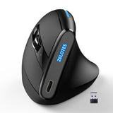 ZELOTES Master F36A Vertical Ergonomic Grip Anti Mouse Hand Charging Wireless Office Mouse - V.I.P Digital Presence