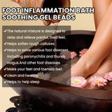 Foot Inflammation Bath Soothing Gel Beads, Clean Odor Gray Nail Swelling Repair Bright Nail Care Foot Bath Beads - V.I.P Digital Presence