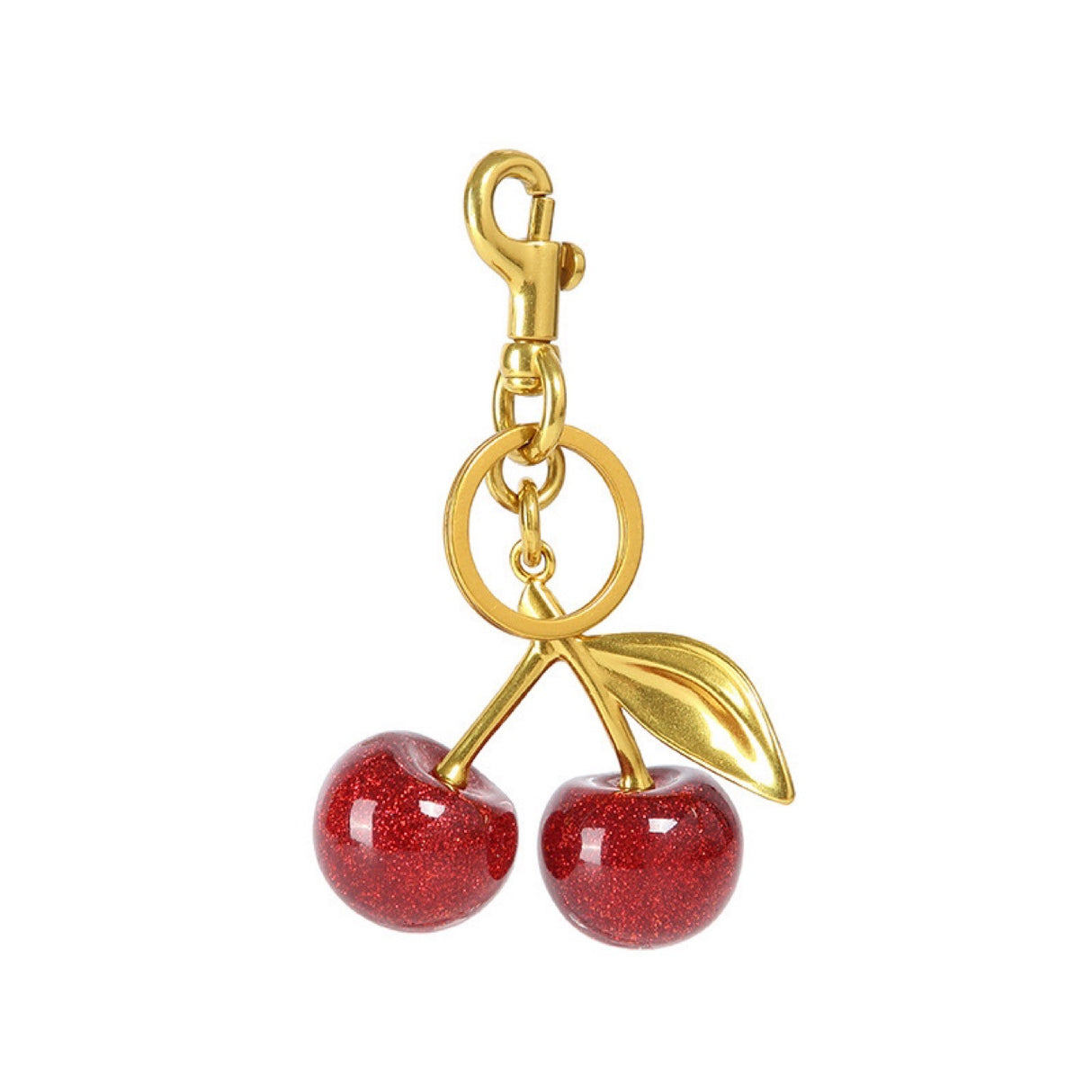 Cherry car keychain high-end women's bag pendant backpack pendant Christmas Halloween - V.I.P Digital Presence