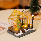 Christmas gifts, Christmas decorations, glowing music, houses, resin crafts, creative desktop ornaments - V.I.P Digital Presence