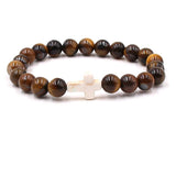 Fashion bead jewelry cross bracelet - V.I.P Digital Presence