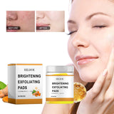 Brightening Exfoliating Pads, Gentle Exfoliation Shrinks Pores And Brightens Natural Shine With Elasticity
