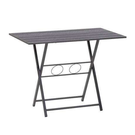 Small foldable office desk, suitable for small spaces, living rooms, multifunctional computer desks, writing workstations, - V.I.P Digital Presence