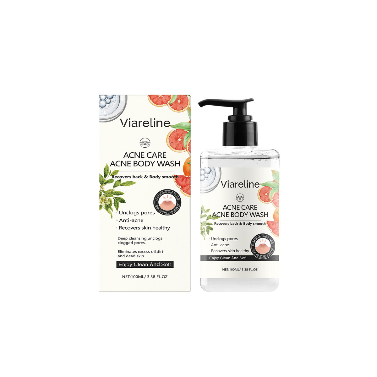 Gel de ducha reparador calmante, cuidado corporal limpiador, hidratante, antisequedad para la piel.
