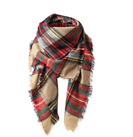 women scarves-grey brown - V.I.P Digital Presence
