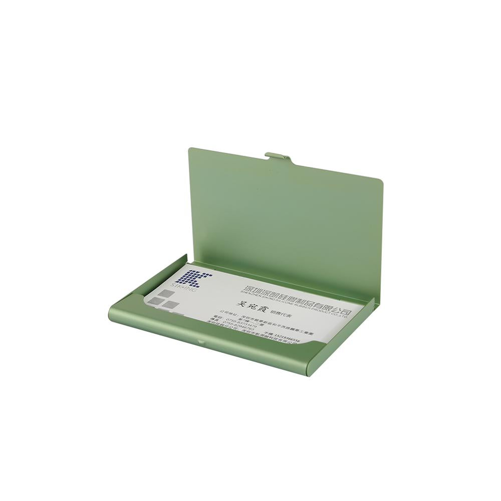 Creative business card case stainless steel Aluminum Holder Metal Box Cover Credit Men business card holder card metal Wallet - V.I.P Digital Presence