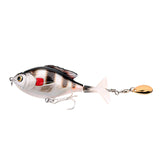 9.5cm/16.9g Propeller Rotary Tractor Bait Path Sub Bait Floating Water Rock Small Fat Water System Wave Climbing Fish bait - V.I.P Digital Presence