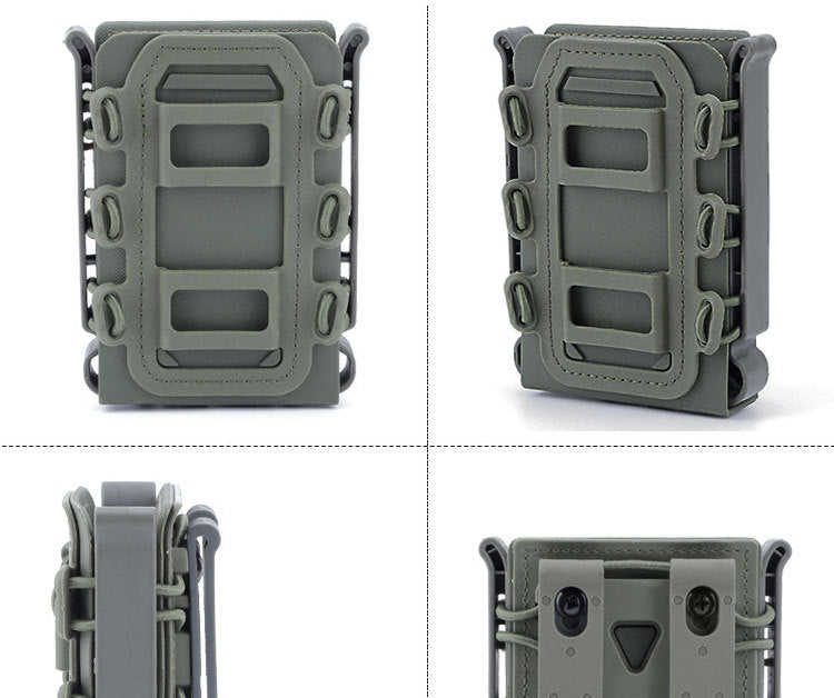 Live CS Tactical Waist Hanging Box 5.56&7.62 Elastic Scorpion Quick Pull Outdoor Multi purpose Kit - V.I.P Digital Presence