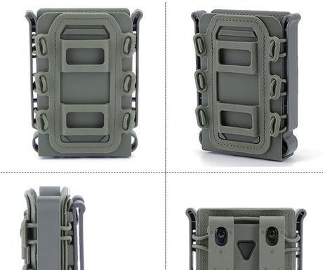 Live CS Tactical Waist Hanging Box 5.56&7.62 Elastic Scorpion Quick Pull Outdoor Multi purpose Kit - V.I.P Digital Presence