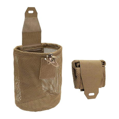 Tactical Dump Pouch Foldable High Capacity Nylon Mesh MOLLE Belt Compatible Lightweight Durable - V.I.P Digital Presence