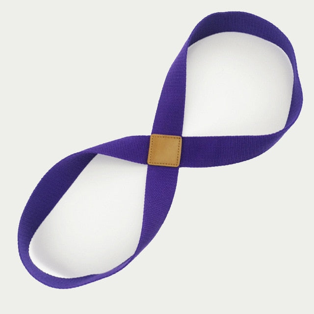 Yoga Stretch Strap Belt 8-shaped Women Pull Up Bands Belt Rope for Wrist Training Gym Pilates Physical Therapy Fitness Equipment - V.I.P Digital Presence