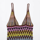 Sexy Backless Knitted DressStyle Fashion Women's Dress - V.I.P Digital Presence