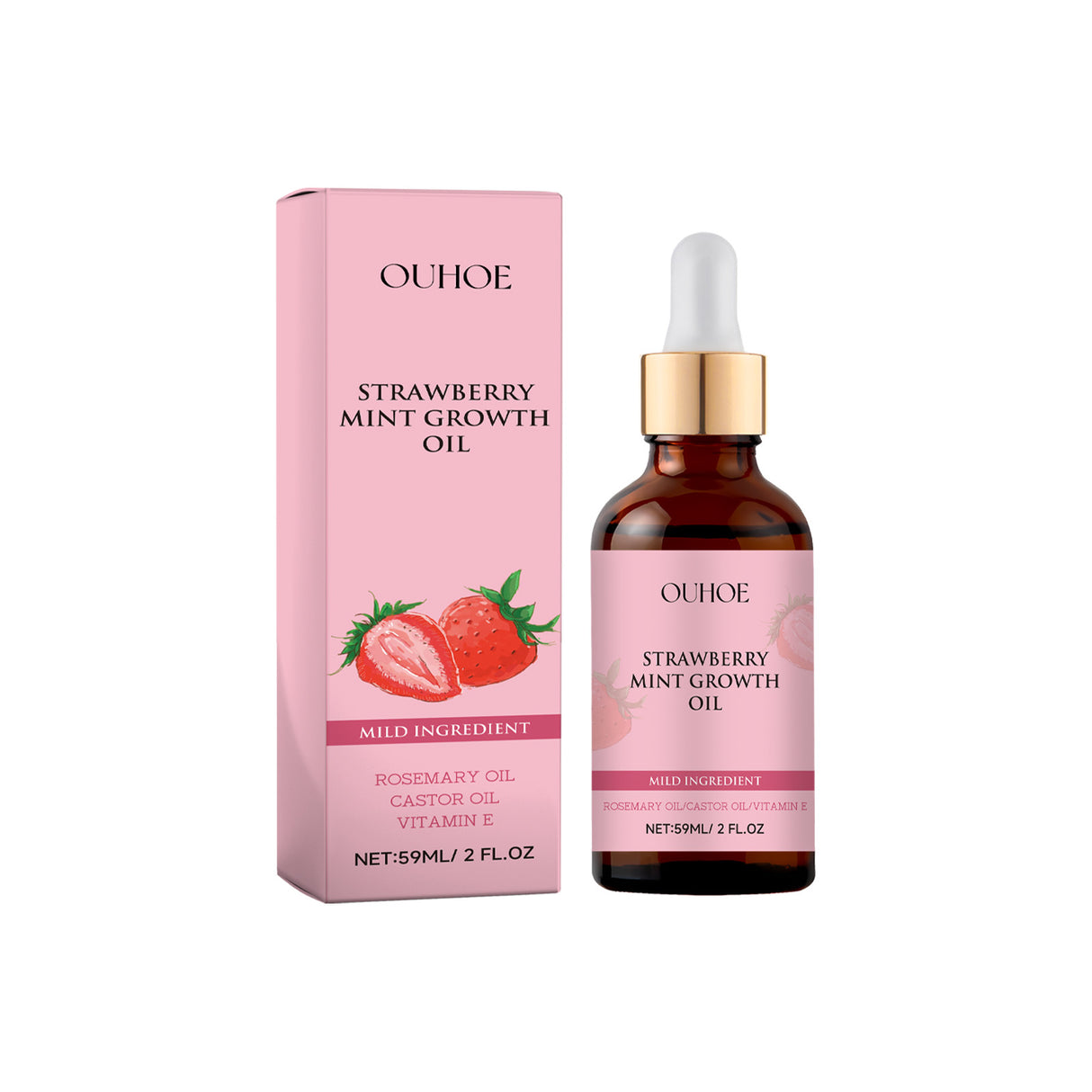 Hair Care Essential Oil Nourishes Frizzy Tail, Smooth Hair, Light Fragrance, Refreshing, Non-Sticky And Glossy Hair Care Essential Oil - V.I.P Digital Presence