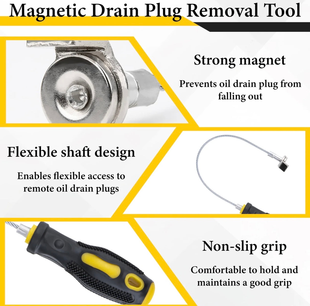 MagDrain Oil Bolt Removal Tool