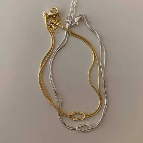 Titanium Steel Knotted Necklace - V.I.P Digital Presence