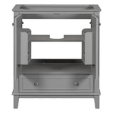 30 inch bathroom vanity no sink  base only gray - V.I.P Digital Presence