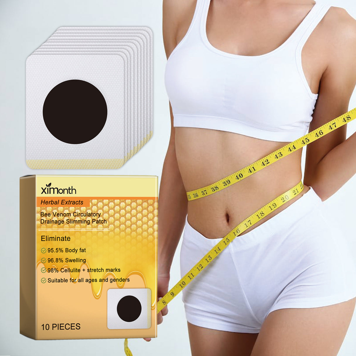 Beauty And Care, Firming Body Light Treatment Show Off The Body Herbal Essence Nourish The Body Navel Patch - V.I.P Digital Presence