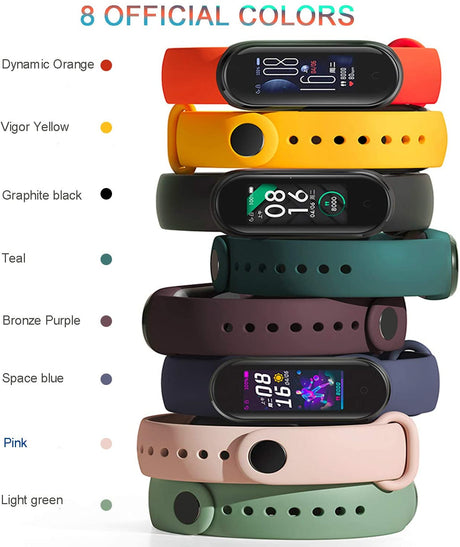 Strap for Xiaomi Mi Band 7 6 5 4 3 Sport Bracelet Watch Silicone Wrist Strap For Xiaomi Mi Band 7 3 4 5 bracelet Mi Band 7 Strap - V.I.P Digital Presence
