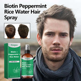 Biotin Peppermint Rice Water Hair Spray, Repair Dry Hair Soft Hair Thick Hair Flexible And Nourishing Hair - V.I.P Digital Presence