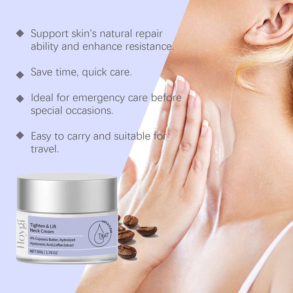 Moisturizing Neck Firming Cream Neck Repair Cream Firming And Lifting Gentle Moisturizing Elastic Elastic Anti-Wrinkle - V.I.P Digital Presence