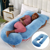 Pregnant women's pillow waist protection side sleeping slope pillow J-shaped pregnancy sleeping pillow - V.I.P Digital Presence