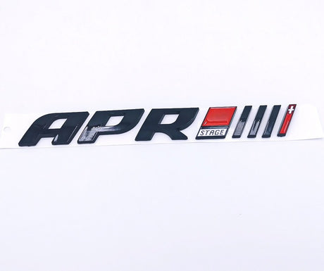 APR Car Logo Stickers Badge ABS Emblem Decal for APR Stage Audi A4L Q5 S5 Volkswagen Golf R6 7 Scirocco R20 GTI Auto Styling - V.I.P Digital Presence
