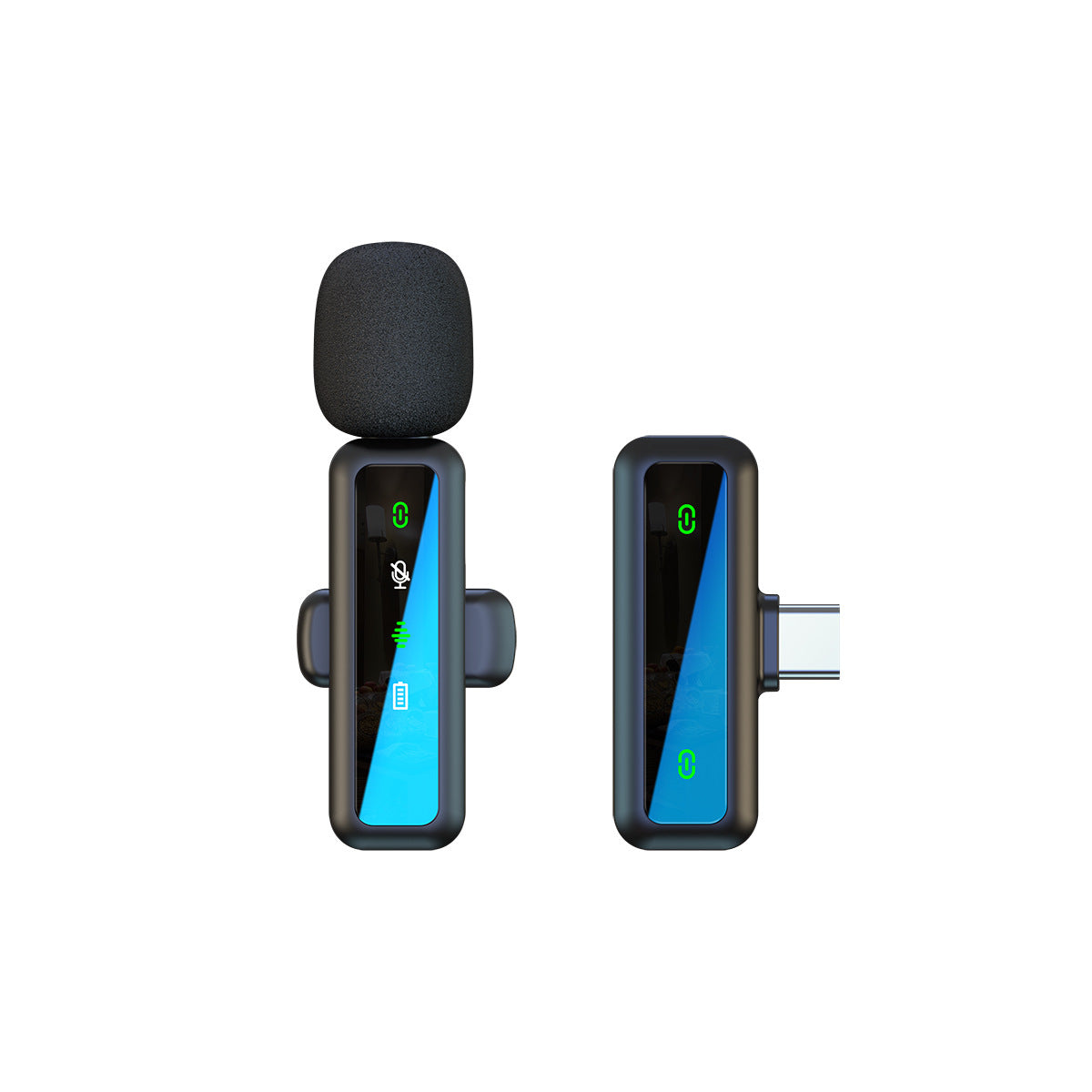 Wireless Lapel Microphone for Outdoor Computer Live Streaming Noise Reduction Universal Small Microphone - V.I.P Digital Presence