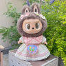 Clothing with 58cm LABUBU Design ZIMOMO Doll Clothes Rubber LABUBU Plush Toy Clothing Cute