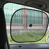 2Pcs/Set 44*37cm Black Car Sun Shade Side Rear Car Window Sunshade Cover sun protectAuto Accessories parasole auto parasol coche - V.I.P Digital Presence