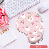Silicone wrist mouse pad female comfortable computer soft non-slip hand rest pad thick non-slip wrist rest cute game pad - V.I.P Digital Presence