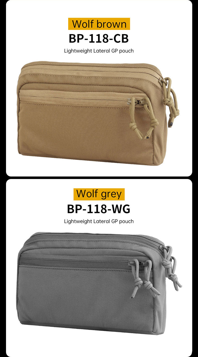 WoSportT Lightweight Horizontal GP Bag Molle Storage Bag Accessory Multifunctional Equipment Sundry Tool Bag - V.I.P Digital Presence
