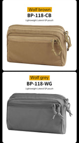 WoSportT Lightweight Horizontal GP Bag Molle Storage Bag Accessory Multifunctional Equipment Sundry Tool Bag - V.I.P Digital Presence