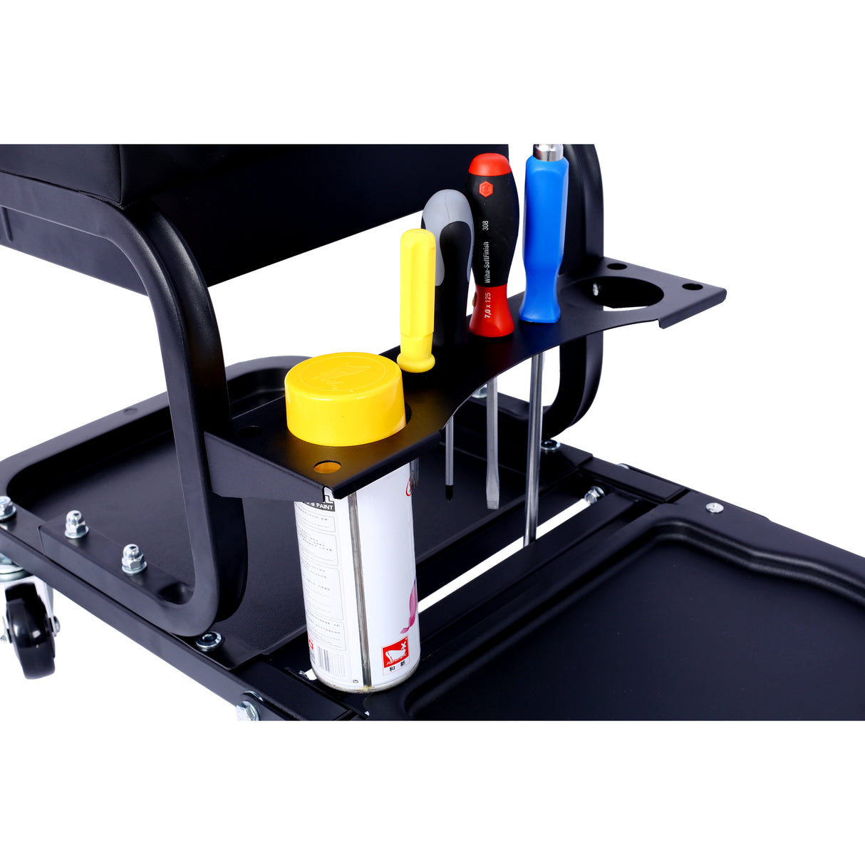 Ultimate Rolling Details and Multifunctional Car, 15'1/2 "x 8'3/4" x 18'1/2 "- Black - V.I.P Digital Presence