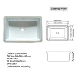 43 inch marble countertop with base rectangular central sink and 4-inch high splash guard, pre drilled 8-inch faucet hole ，white - V.I.P Digital Presence