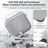 Protective grey hard case for DJI Neo. Two-way zipper, compact, for travel & protection. (Case only) - V.I.P Digital Presence