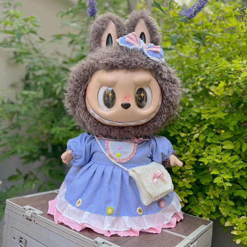 Clothing with 58cm LABUBU Design ZIMOMO Doll Clothes Rubber LABUBU