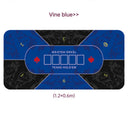 Dezhou playing card pad tablecloth table cushion square round chip rubber cushion playing card table top cushion