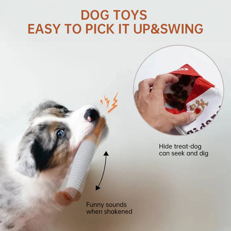 Ciga-rette-like Dog Toy, a Pet Self-entertainment Plush Toy that is Chew-resistant and Helps with Teething - V.I.P Digital Presence