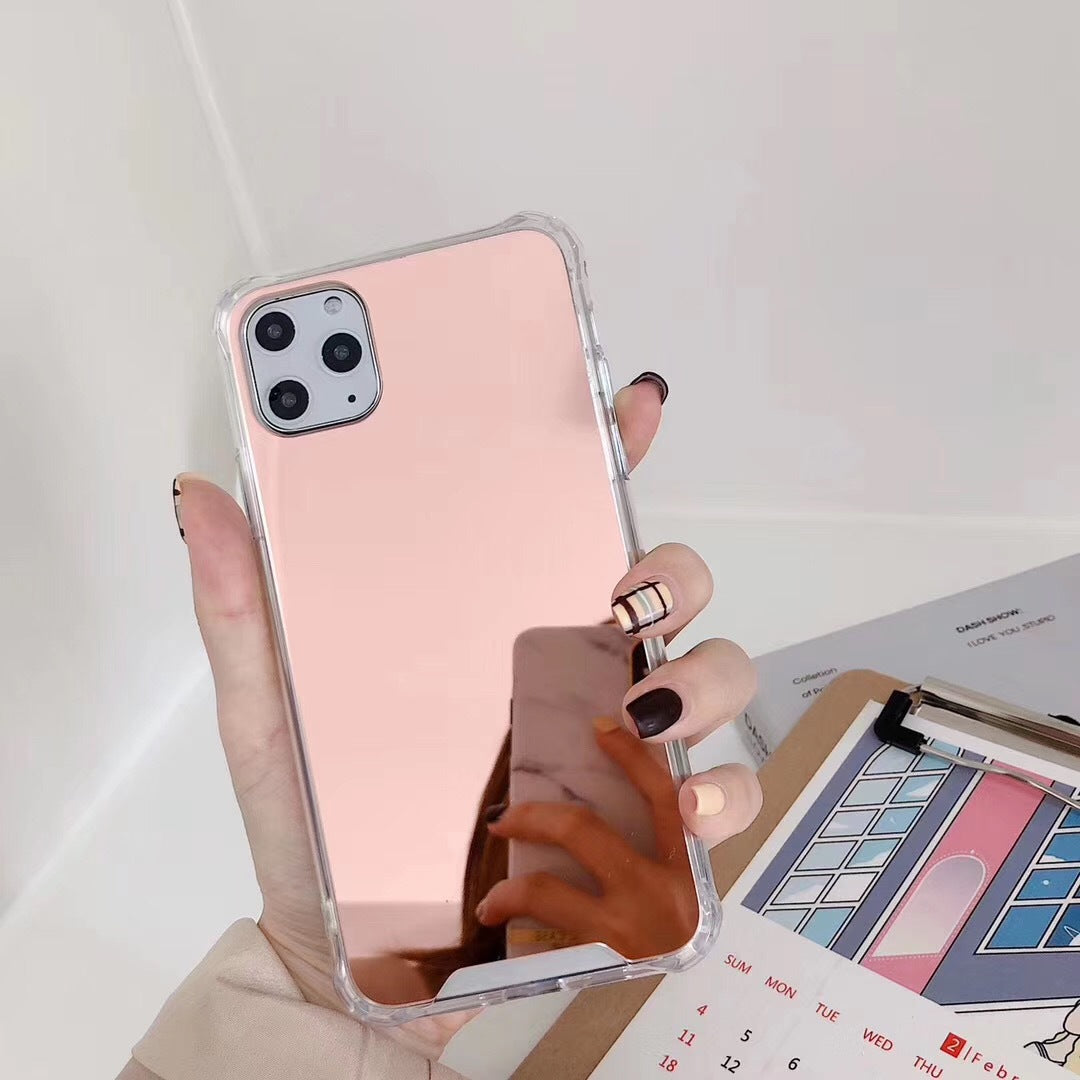 Gasbag Drop Proof Mirror Case for iphone XR XS MAX 13 14 Plus  Airbag Soft TPU Phone Cover - V.I.P Digital Presence