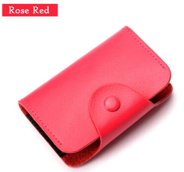 Genuine Leather Card Wallet for Men and Women Cowhide Business Card Holder Credit Card Purse - V.I.P Digital Presence