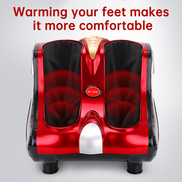 Full-Coverage Heating Smart Massager for Foot and Leg Therapy: Acupoint Massaging Device for Foot, Leg, and Sole Wellness - V.I.P Digital Presence