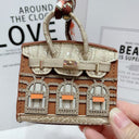 Small house bag mini window pendant headphone bag lipstick car key backpack backpack decoration - V.I.P Digital Presence