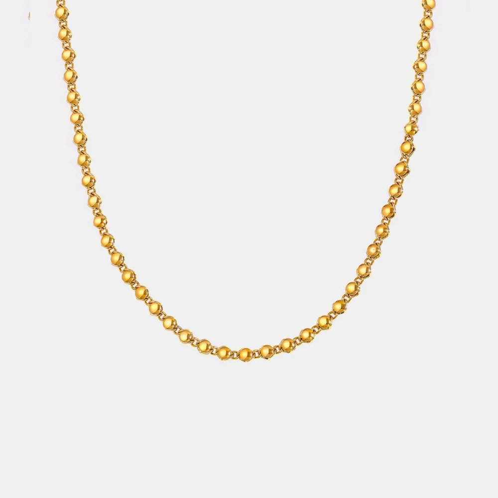 18K Gold-Plated Copper Necklace - V.I.P Digital Presence