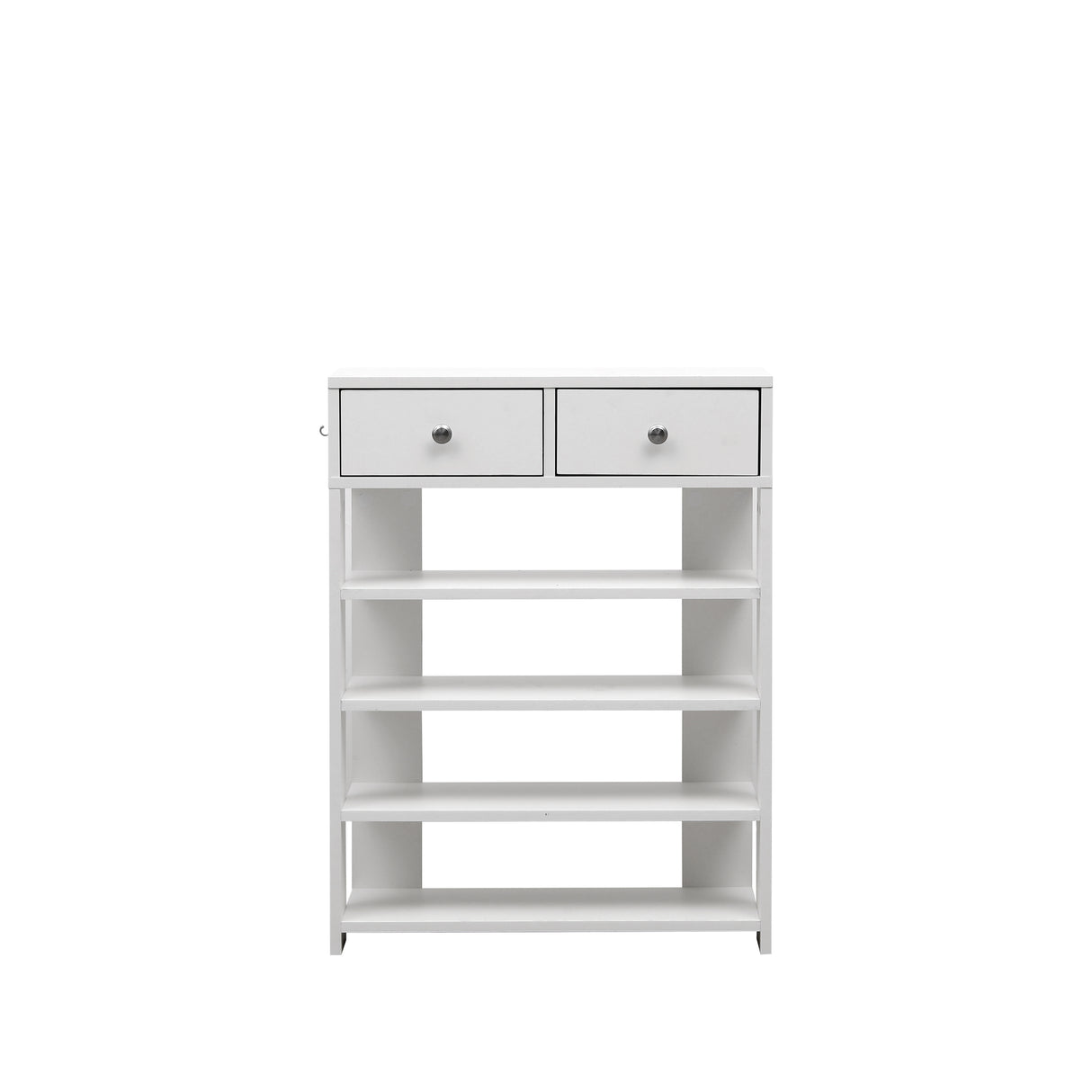 Storage Rack Storage Organiser in the Entryway Economical Home Shoe Rack Multi-Layer Shoe Cabinet (White) - V.I.P Digital Presence