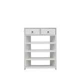 Storage Rack Storage Organiser in the Entryway Economical Home Shoe Rack Multi-Layer Shoe Cabinet (White) - V.I.P Digital Presence