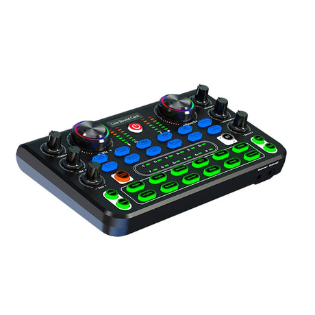 HD X60 Sound Card English Version Professional Audio Mixer for Karaoke Broadcast KTV Singing Live Sound Mixer - V.I.P Digital Presence