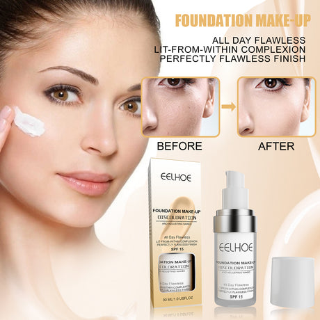 Concealer Color Change Liquid Foundation Concealer Long-Lasting Moisture Moisturizing, Moisturizing, Moisturizing, Warming, Brightening And Clear Complexion - V.I.P Digital Presence