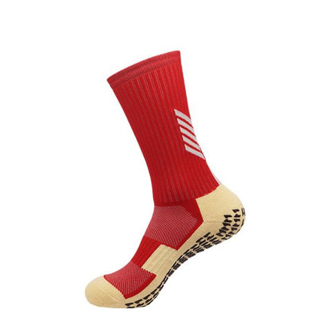 Anti Slip Football Soccer Socks for Men Teenage Kid Boys Sport  Grips Crew Socks Black White Blue High Quality - V.I.P Digital Presence