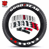 [One-piece set] Tire letter sticker one-piece set One-piece set Suitable for 4 tires No accessories included - V.I.P Digital Presence