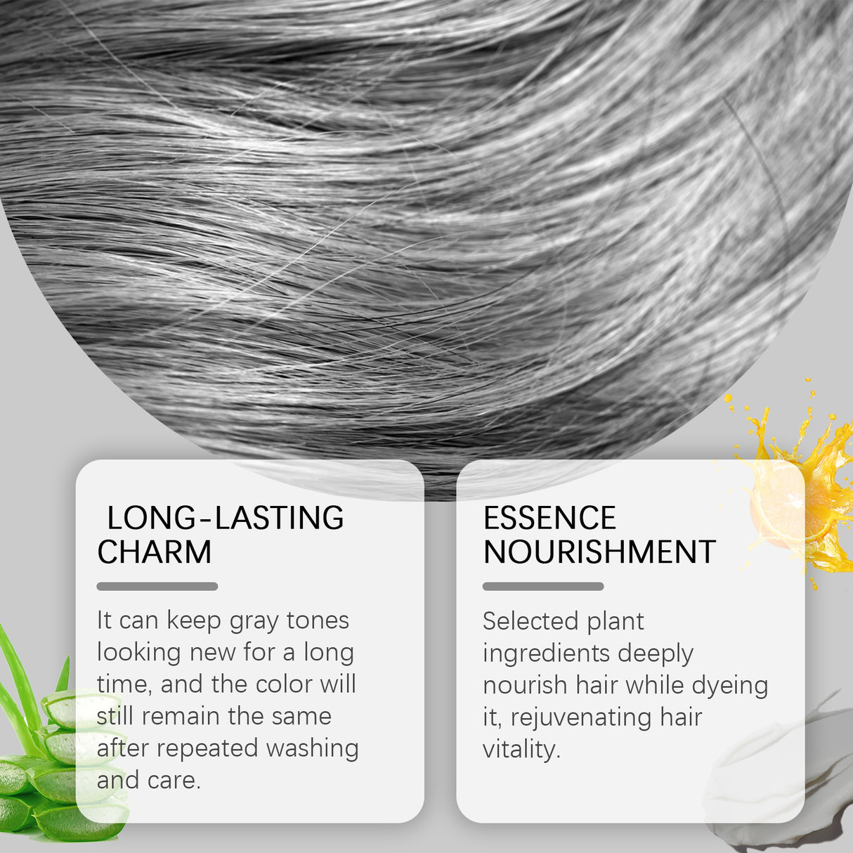 Grey Hair Cream Moisturizes Hair For A Long Time - V.I.P Digital Presence